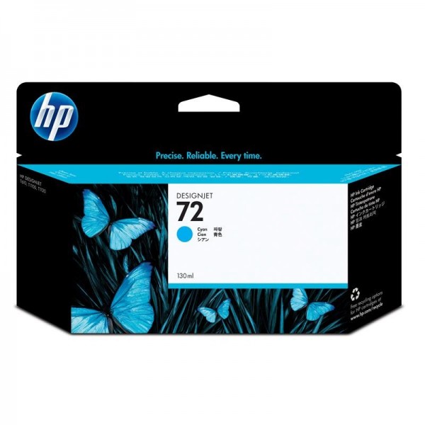 TINTA HP C9371A 72 CYAN