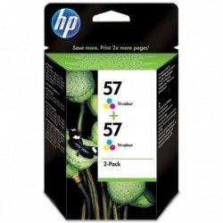 TINTA HP PACK 57 + 57 C9503AE