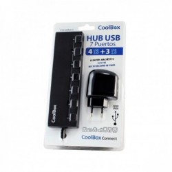 HUB USB COOLBOX 7 PUERTOS -...