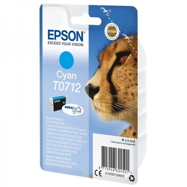 TINTA EPSON C13T07124012...